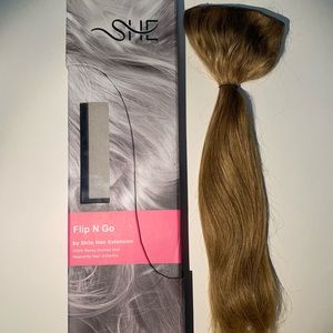 SHE Flip N Go hair extension. Remy Human Hair